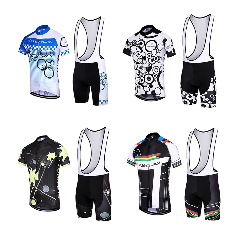 

KEYIYUAN shorts male professional bicycle bib shorts summer men 2017 professional sportswear bike shorts sportswear