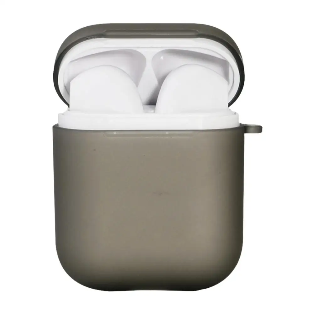 Высококачественный защитный чехол для Airpods bluetooth-гарнитура полупрозрачный
