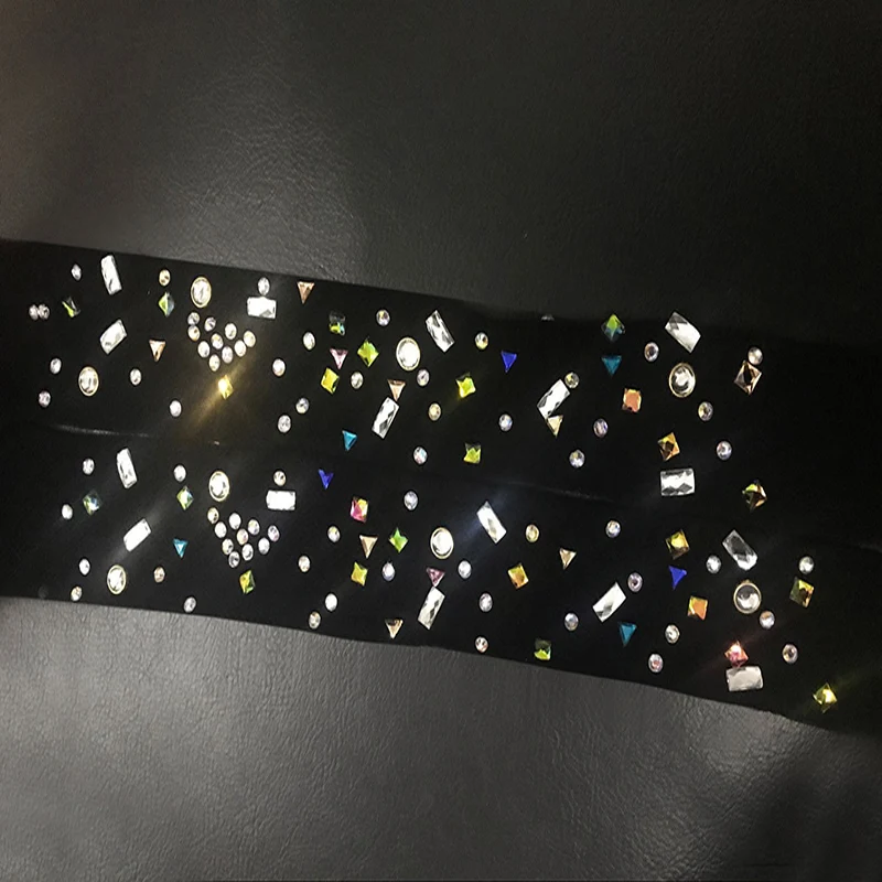 Новые пикантные ажурные колготки со стразами женские модные блестящие сетчатые