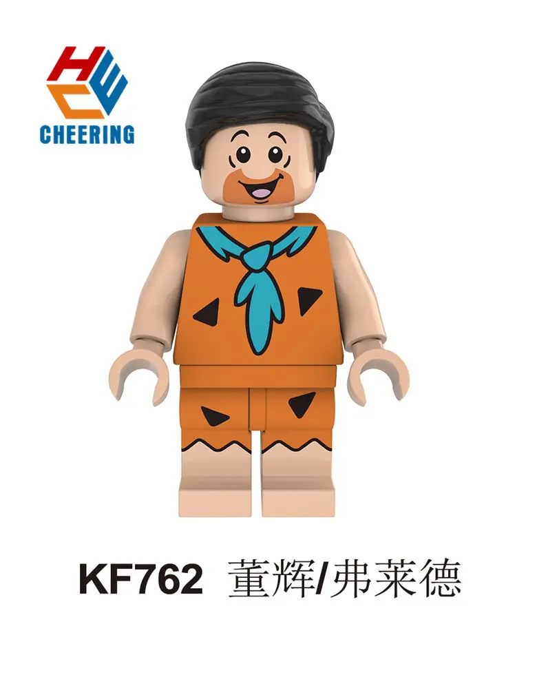 KF762 Without Box Single Sale Building Blocks Famous Movie Five Nights At Freddy Chica Bunny Foxy Spintraft Brick Children Toys Kids Gift KF6071 - Цвет: KF762 Without Box