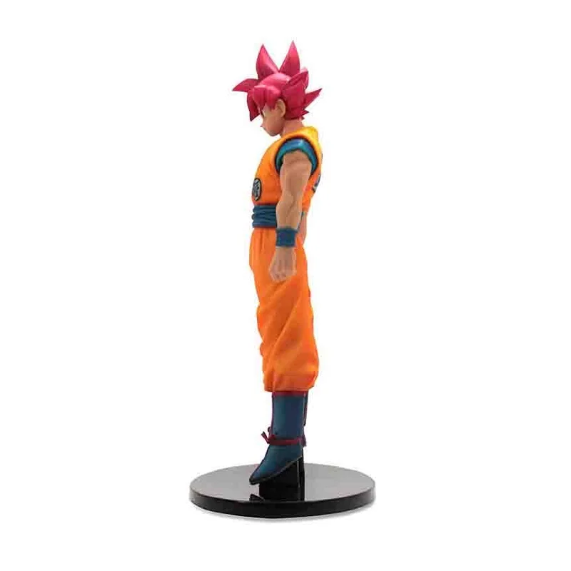 Аниме Драконий жемчуг Z Супер Saiyan красные волосы Сон Гоку ПВХ фигурка игрушка