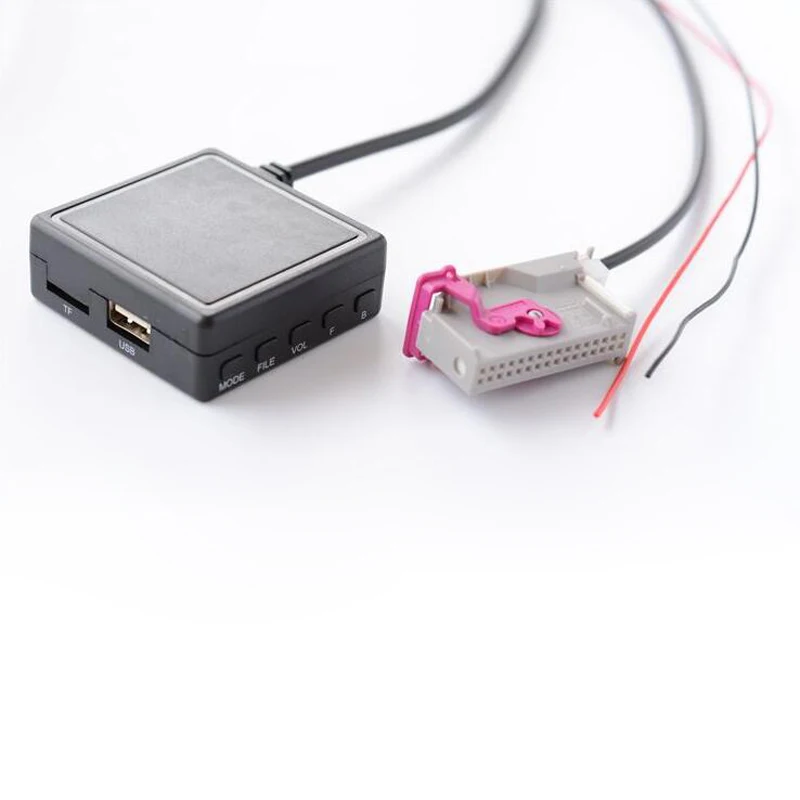 Biurlink RNSE головное устройство беспроводной Bluetooth Aux микрофон адаптер TF USB флэш-накопитель для Audi A3 A4 A6 A8 TT R8 RNS-E 32Pin