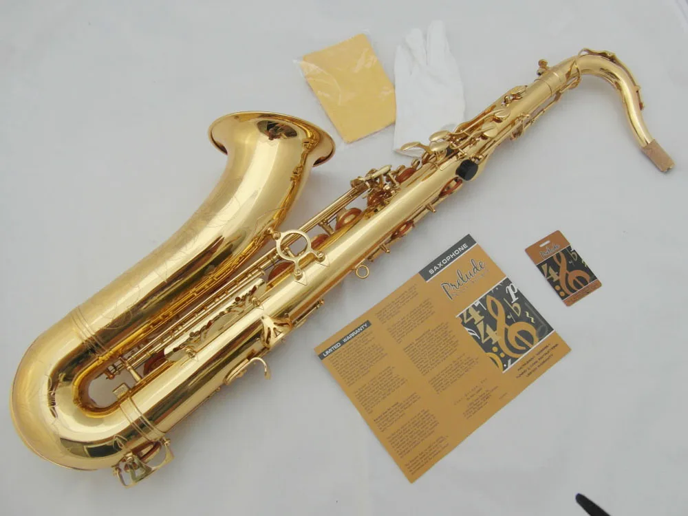 Бренд франция профессиональный тенор саксофон R54 золотой лак Музыкальные