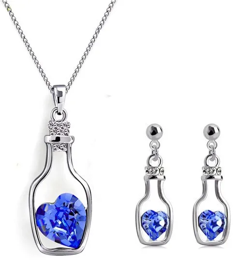 Оптовая высшего сорта Австрийских Кристаллов кулон ювелирные цепи ожерелье