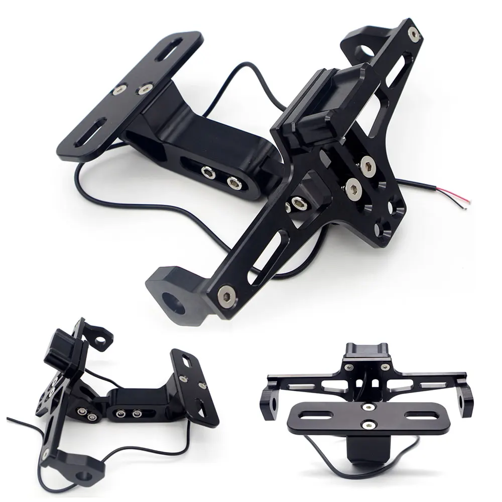 # W324 держатель номерного знака мотоцикла для MSX HONDA PCX YAMAHA FZ1 поддержка DE налета MOTO