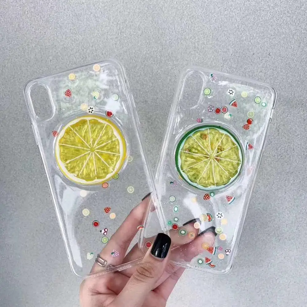 3D рельефный чехол для телефона с изображением лимона coupe iphone X Xs max XR прозрачный