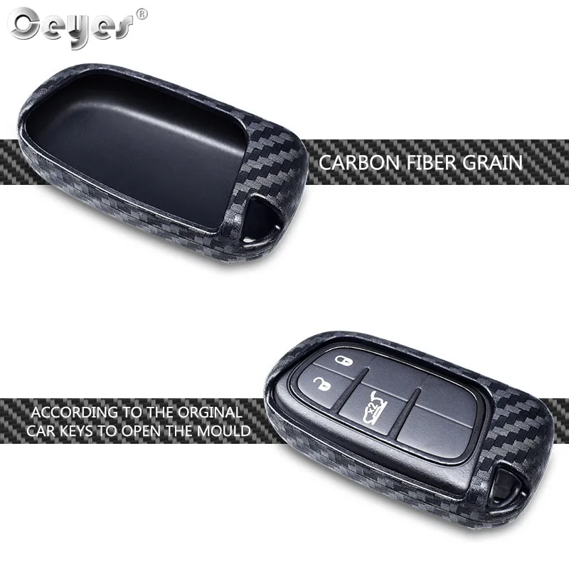 Ceyes автомобильные аксессуары чехол для ключа стайлинга Jeep Renegade Grand Dodge Journey
