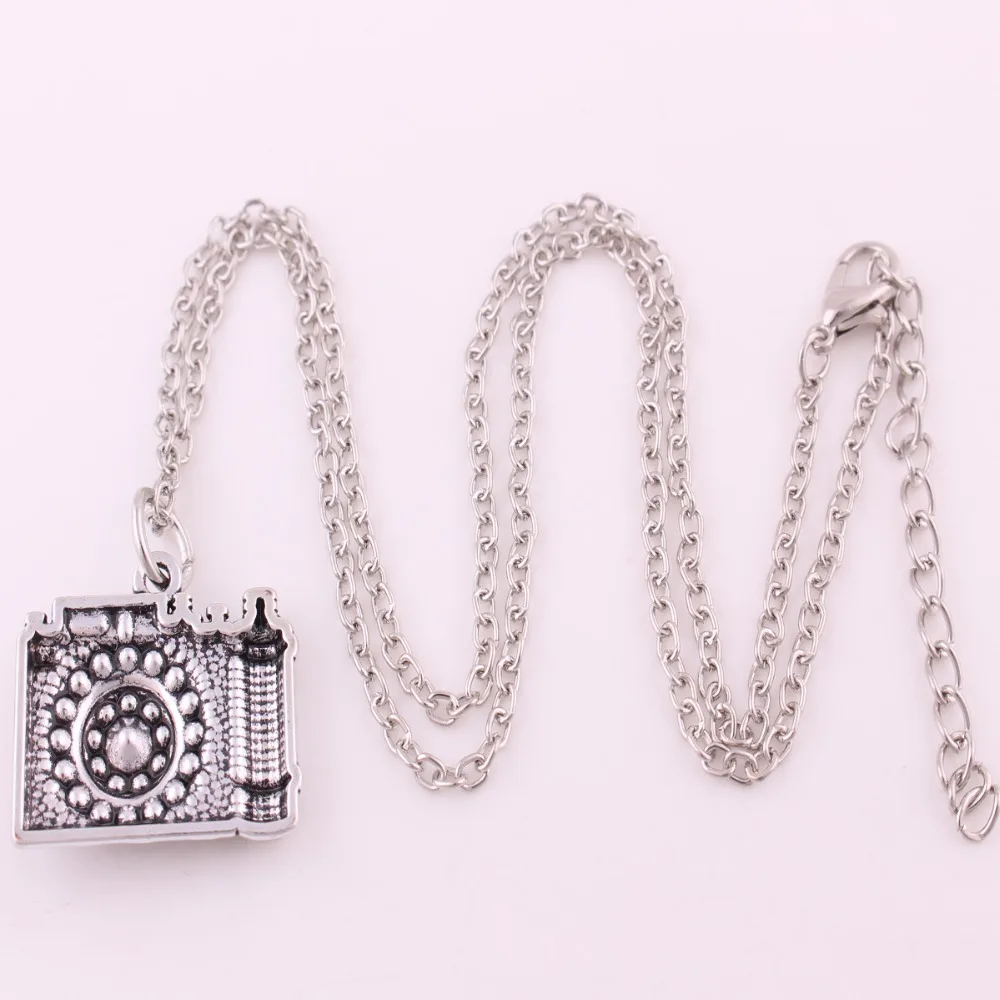 Новое модное ювелирное изделие винтажное ожерелье с подвеской в виде камеры