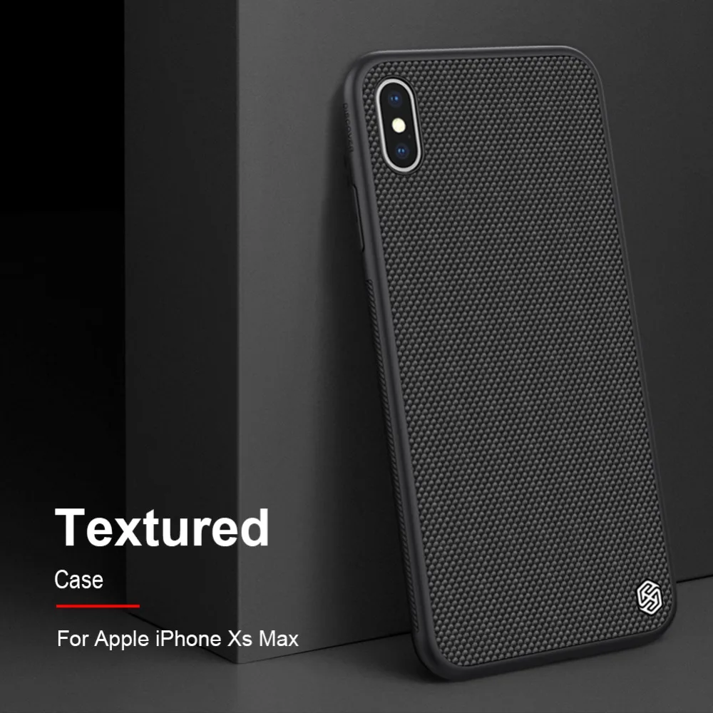 NILLKIN нейлоновая PC Пластиковая Задняя крышка для Apple iPhone XR чехол роскошный защитный чехол funda для iPhone X XS Max 10 чехол