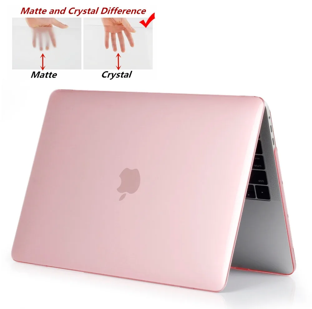 Чехол для ноутбука Apple MacBook Air Pro Retina 11,6 12 13,3 15,4 дюймов для mac book New Air 13 A1932 A2159 Pro 13 15 с сенсорной панелью