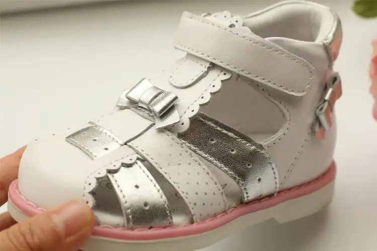 Летняя детская ортопедическая обувь с жесткой задней частью для девочек 1 пара