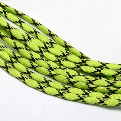 GreenYellow 4 MM Rock шнуры для альпинизма, футболка из полиэстера и полипропилена Paracords для самостоятельного изготовления ювелирных изделий Выводы; около 100 м/расслоение; 420~ 500 г/пучок - Цвет: GreenYellow