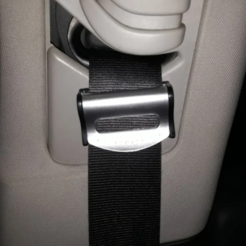 2 зажима для ремня безопасности автомобиля Регулируемая пряжка Пряжка в форме