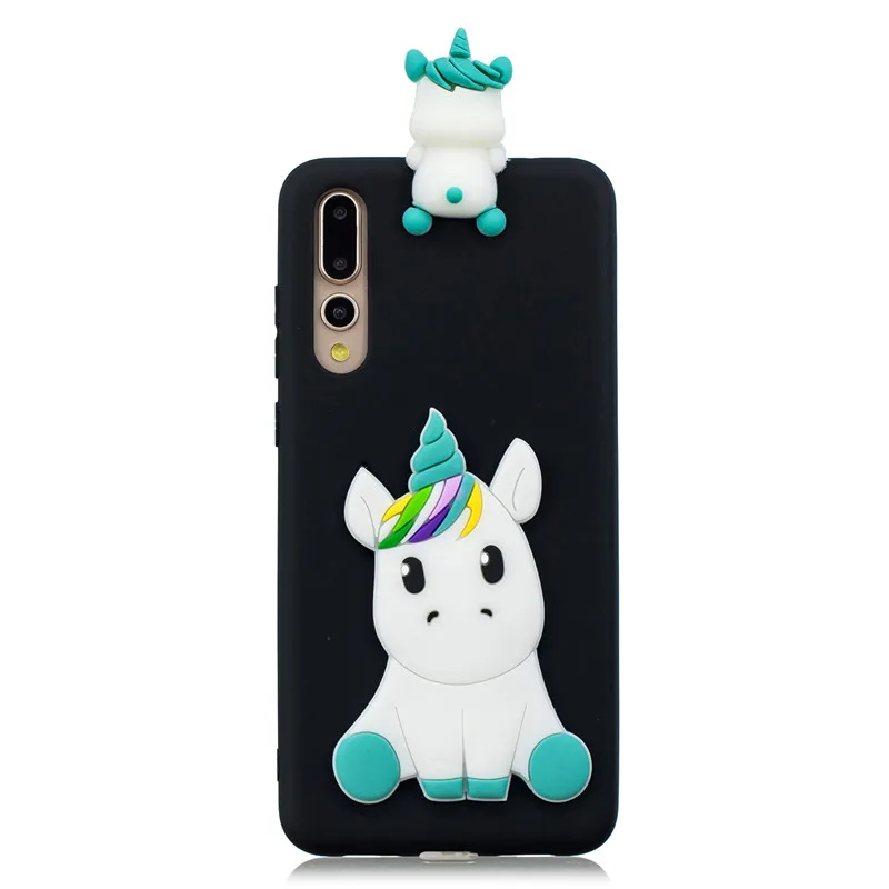 Силиконовые задние чехлы для huawei P Smart P10 P20 mate 10 P8 P9 Honor 9 Lite 7X Pro Dolls мягкий чехол Единорог Панда медведь