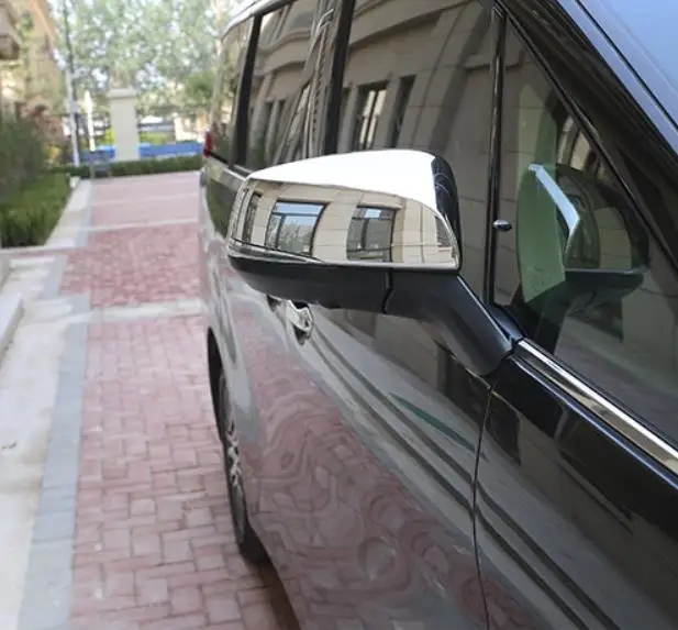 ABS хромированное внешнее зеркало заднего вида боковая дверь зеркала отделка для