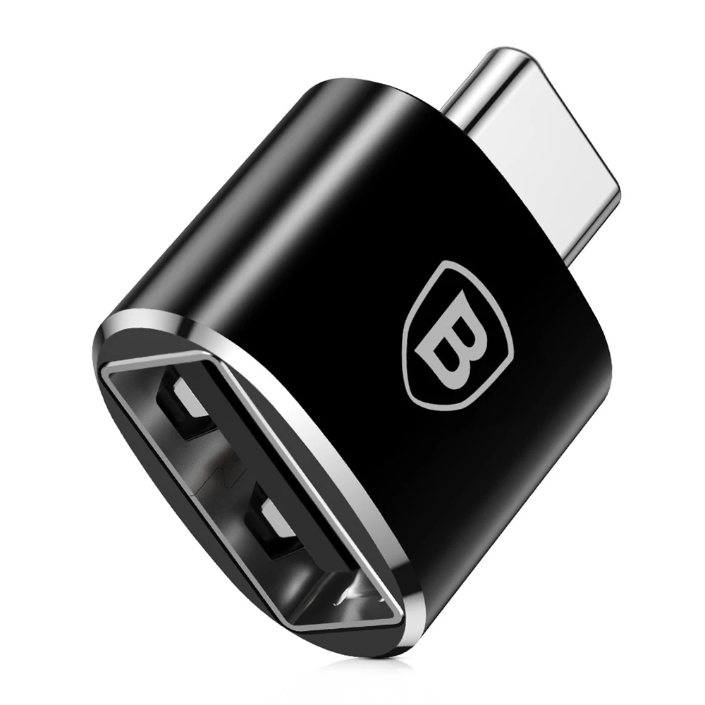 Оригинальный Baseus Мини OTG Мужской Тип-C и разъемом типа мама адаптер конвертер USB