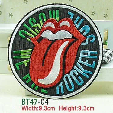 Заплатки для одежды с красным язычком Панк Che Guevara вышитые аппликации аксессуары