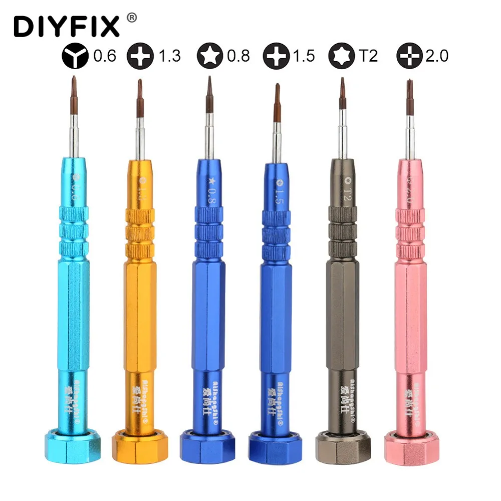 

DIYFIX 1Pc Magnetic Screwdriver Y Tip Philipsl Pentalobe Torx for iPhone XS Max XR 8 7 6 6S Plus Opening Disassemble Repair Tool