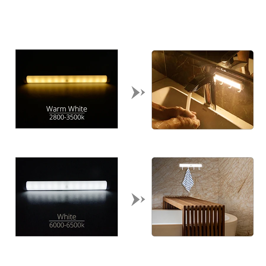 PIR датчик Movimiento Lumiere светодиодный светильник ing для кухонных шкафов светодиодный светильник для шкафа датчик холодильник светильник Dormitorio лампа
