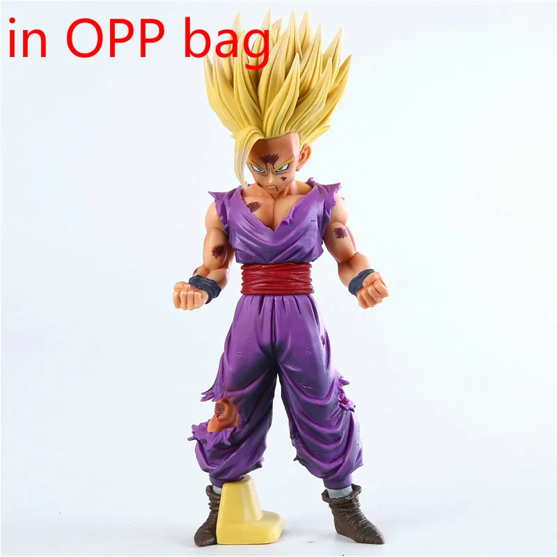 baged 25 см аниме Dragon Ball Z Super Saiyan Son Gohan фигурки мастер звезды кусок Стрекоза фигурка Коллекционная модель игрушки - Цвет: baged