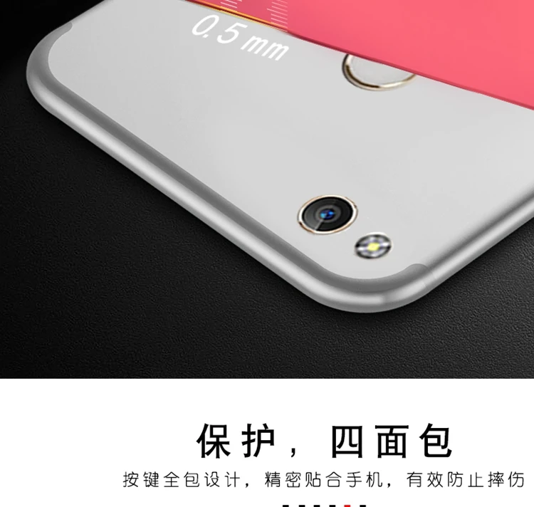 Чехол для Xiaomi Redmi 4x матовый Мягкий Силиконовый ТПУ чехол 5 0 'полный защитный