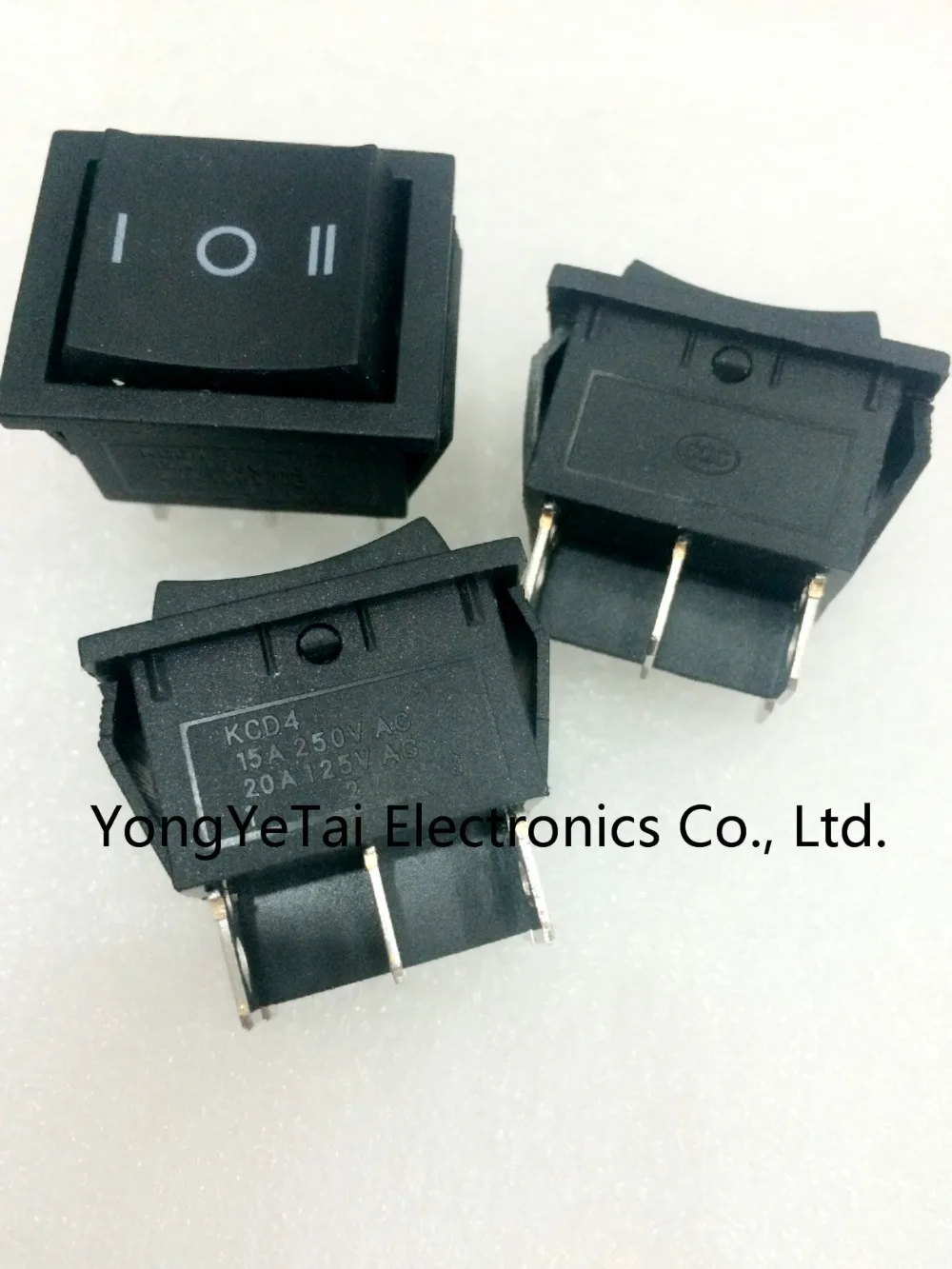 YYT 5 шт. KCD4 6Pin 3-скоростной кулисный переключатель выключатель игрушечная Беговая