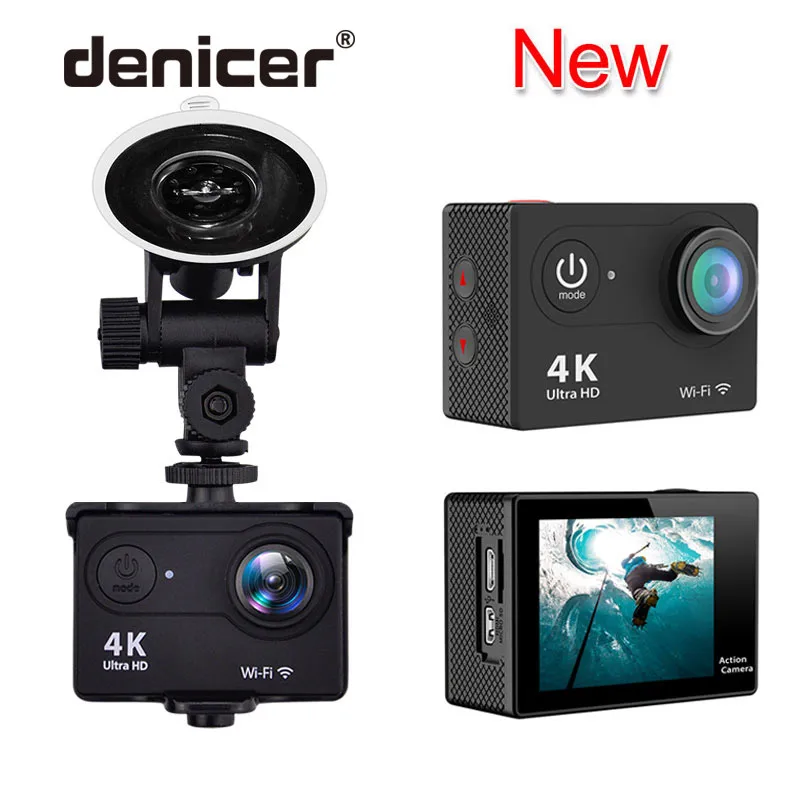 4k WiFi 12MP Anti Shake Видеорегистраторы для автомобилей тире Камера Ultra 2 Full HD видео