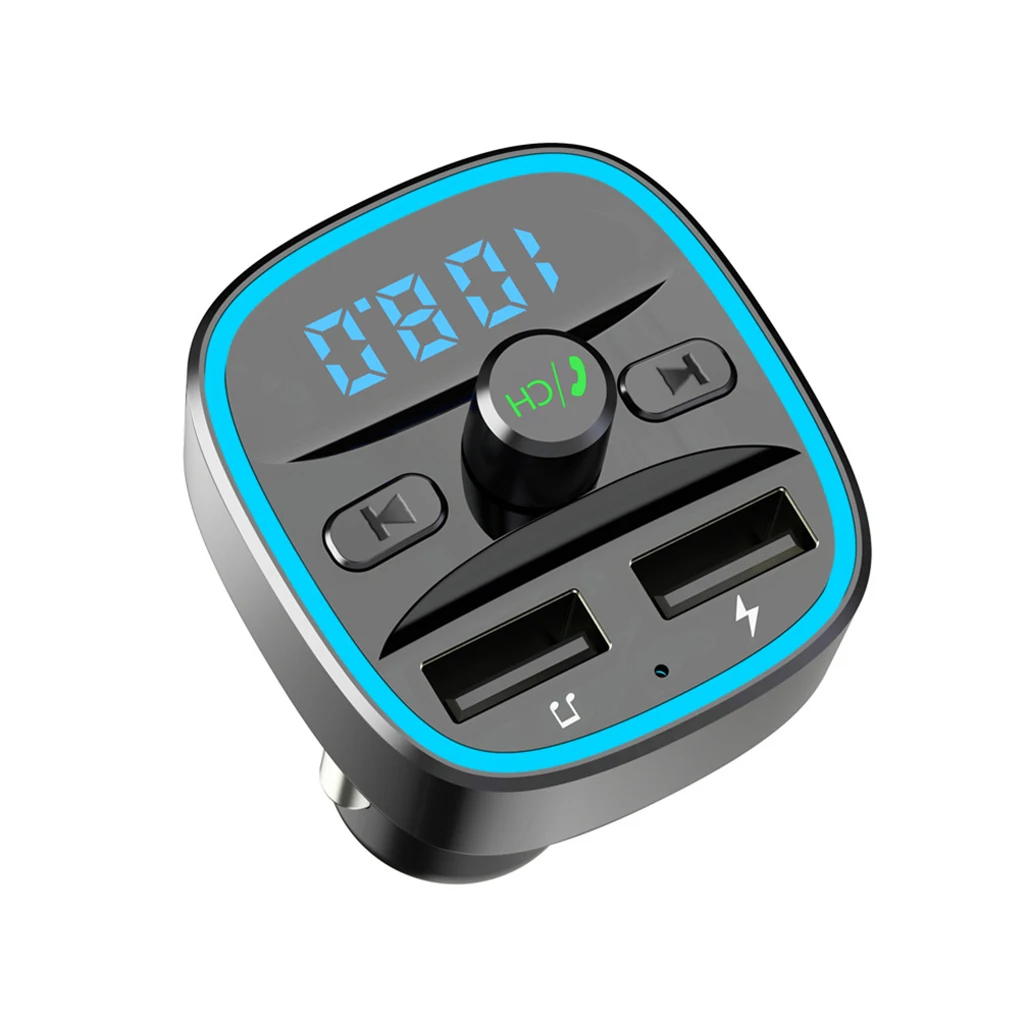 T25 Car FM Transmitter Charger Bluetooth MP3 Player Intelligent Voice Navigation 12-24 V | Автомобили и мотоциклы