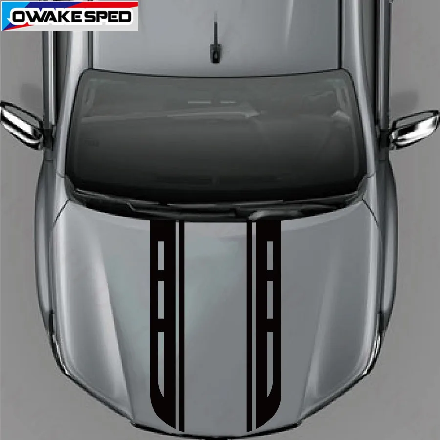 Наклейка на капюшон для Toyota Hilux Revo Vigo 2012 2018 декоративная наклейка двигатель