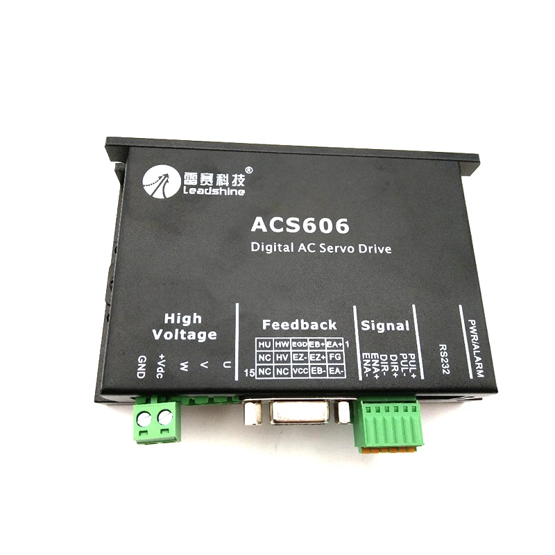 Leadshine бесщеточный сервопривод ACS606 18 60VDC 6A DSP AC Мотор привод для 10 360 Вт DC абсолютно