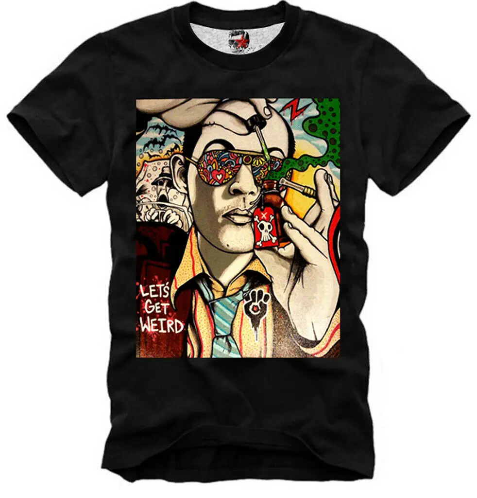 

T Shirt Fear and Loathing In Las Vegas Lsd Dmt Gbl Xtc for Men T Shirt 2019 Fashion Printed Pure Cotton Cosplay T-Shirts