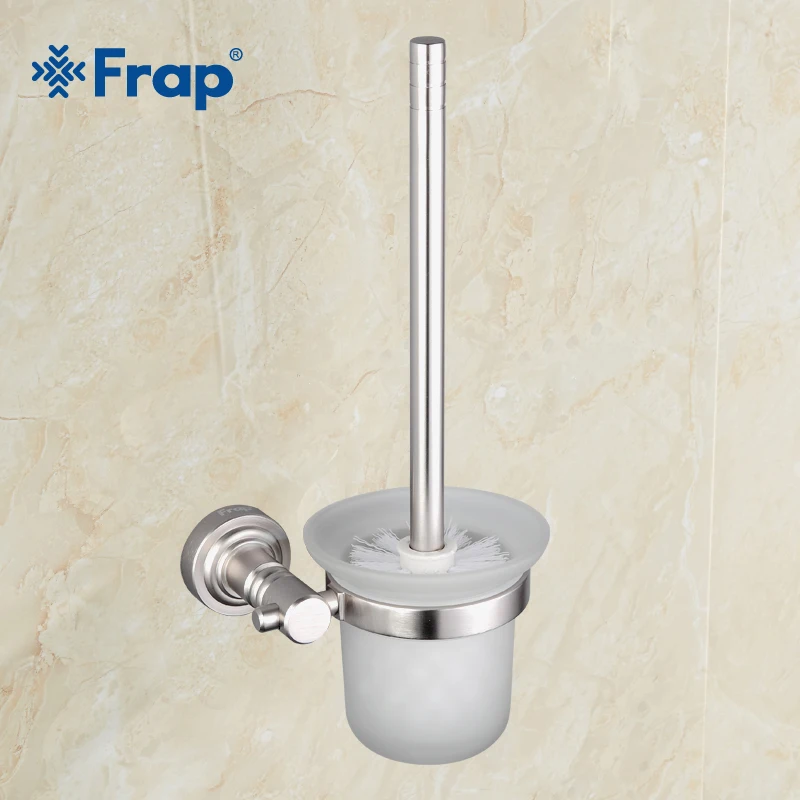 Frap 1 комплект современный держатель для туалетной щетки алюминиевый крепежный