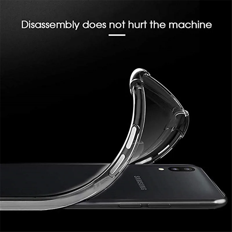 Airbags Cushion Shockproof Case For Samsung Galaxy M30S M20 M10 A10 A30 A50 C9 C7 C5 Pro XCover 4 S8+ Full Protection TPU Cover |