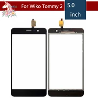 10pcslot 5 0 for wiko tommy 2 tommy2 lcd touch screen digitizer sensor outer glass lens panel replacement black