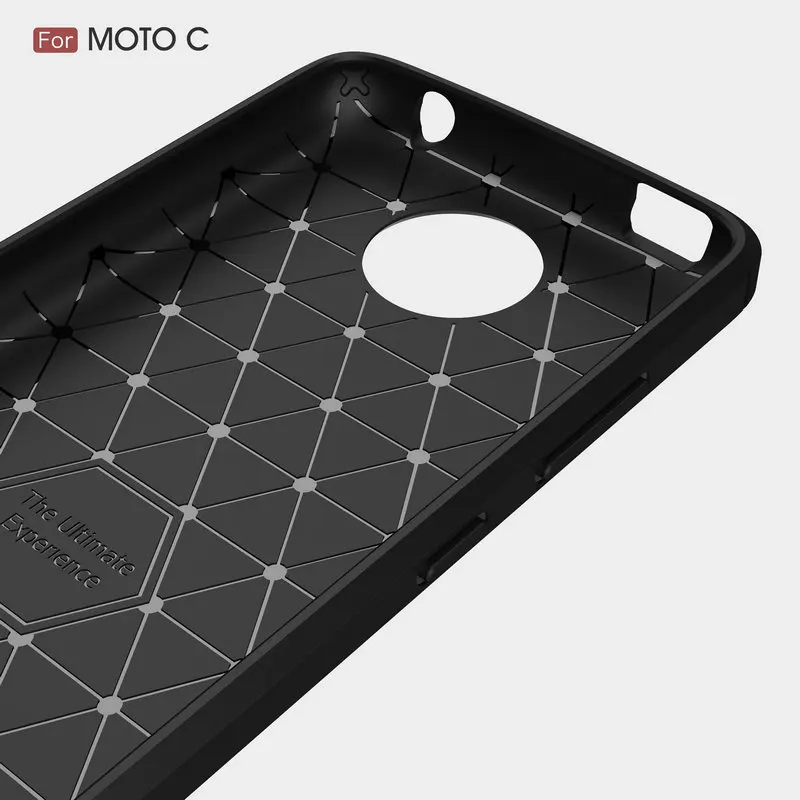 Тонкий защитный чехол для Motorola Moto C XT1750 XT1754 XT1755 XT1758 Plus противоударный кожаный