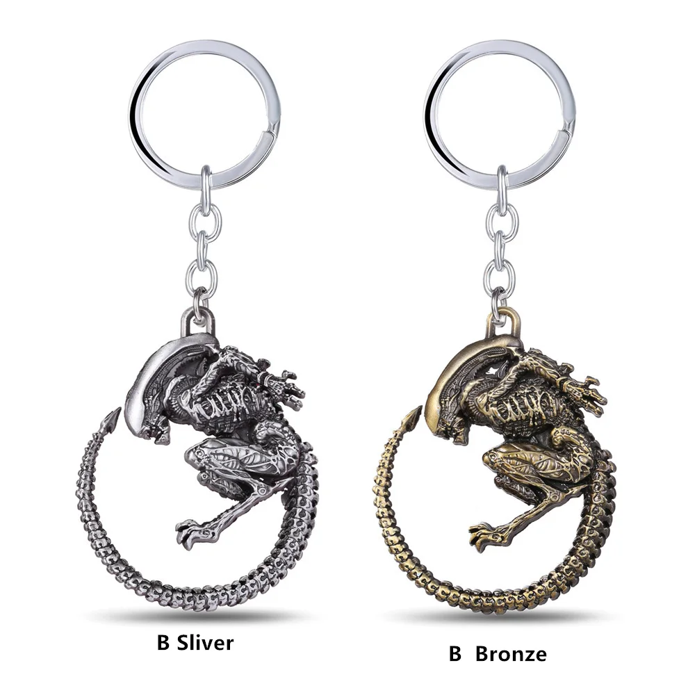 Брелок для ключей в виде куклы инопланетянин против Хищника 10 шт./лот|Игровые