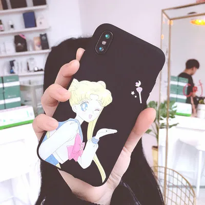 As shown in Nova 4E милый Сейлор Мун чехол для телефона huawei P10 plus/P20 pro/P30/P30 pro/Honor 8X розовая девочка мягкая задняя крышка чехол - Цвет: As shown in
