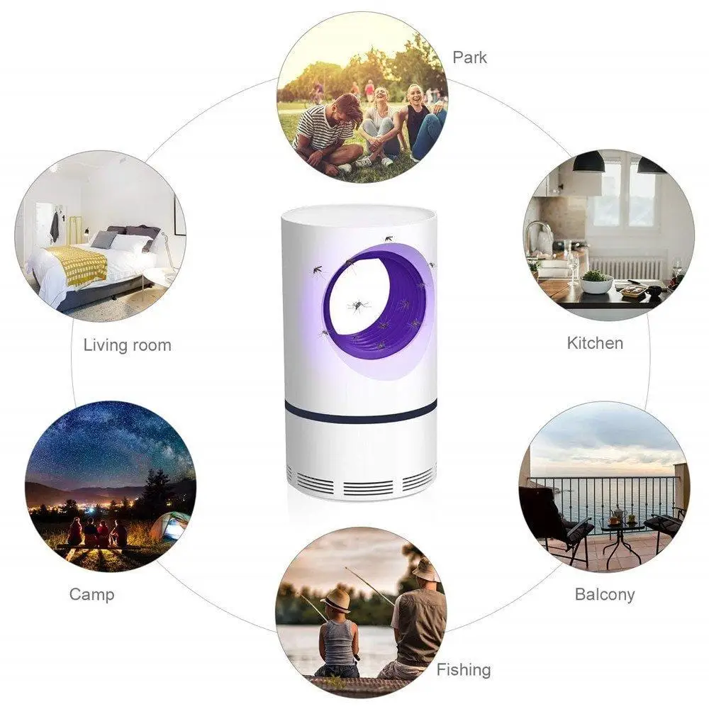 Электроника USB лампа для уничтожения комаров Отпугиватель насекомых ловушка