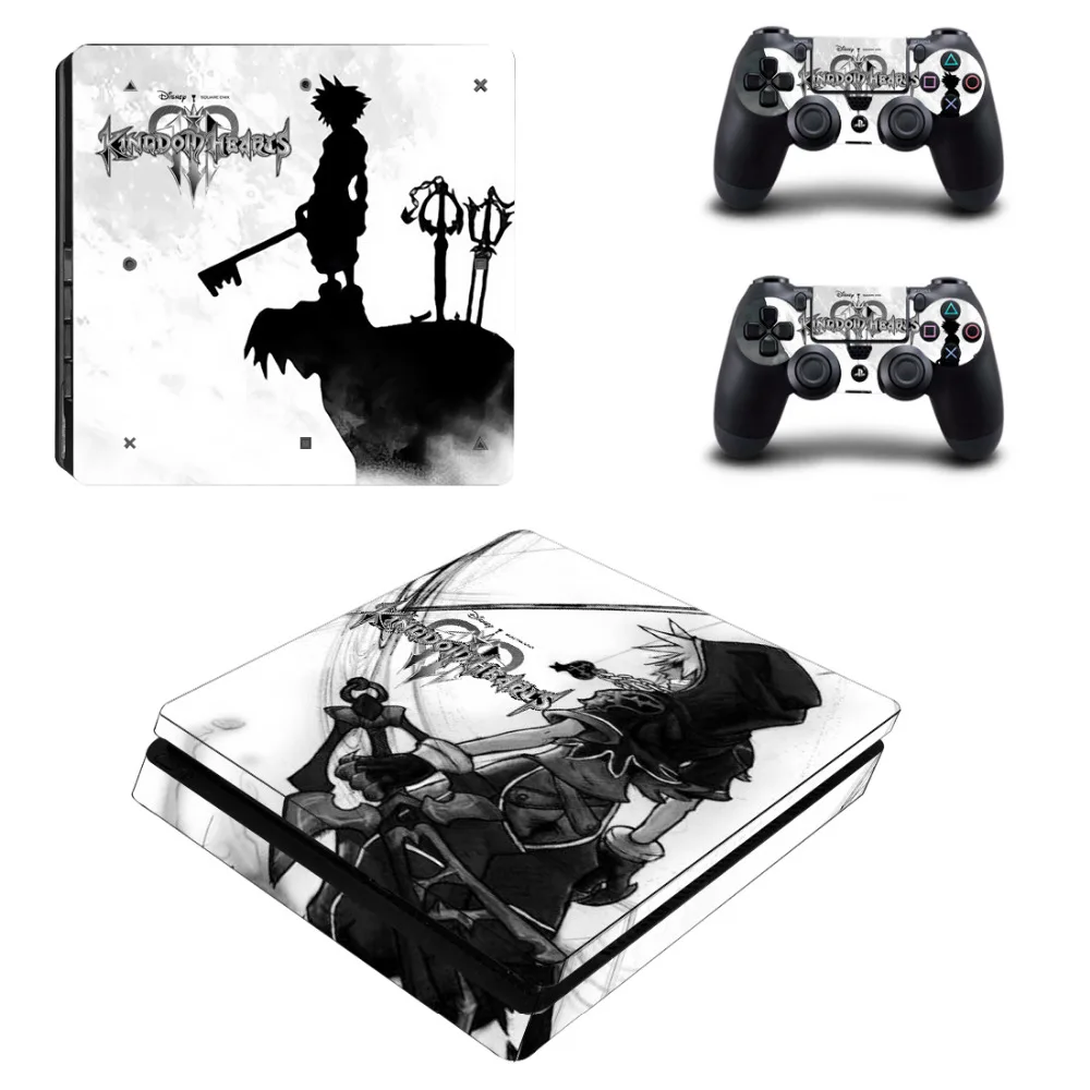 Игры Kingdom Hearts PS4 тонкий переводная картинка наклейка для Sony PlayStation 4 консоли и 2