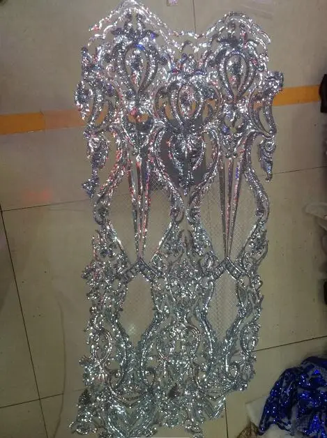 silver and nude Кружева Русалка свадебные платья спагетти жемчуг роскошные свадебные платья robe de mariee Vestido de novia кружева Boho свадебные платья - Цвет: silver and nude