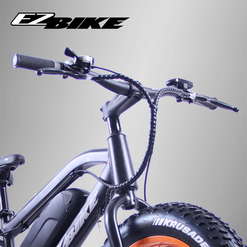 Электрический велосипед EZBIKE, 20 дюймов, 500 Вт, алюминиевый электровелосипед, 21 скорость, горный велосипед, городской, дорожный, электрический, мощный, велосипедный дисковый тормоз, Bicicleta