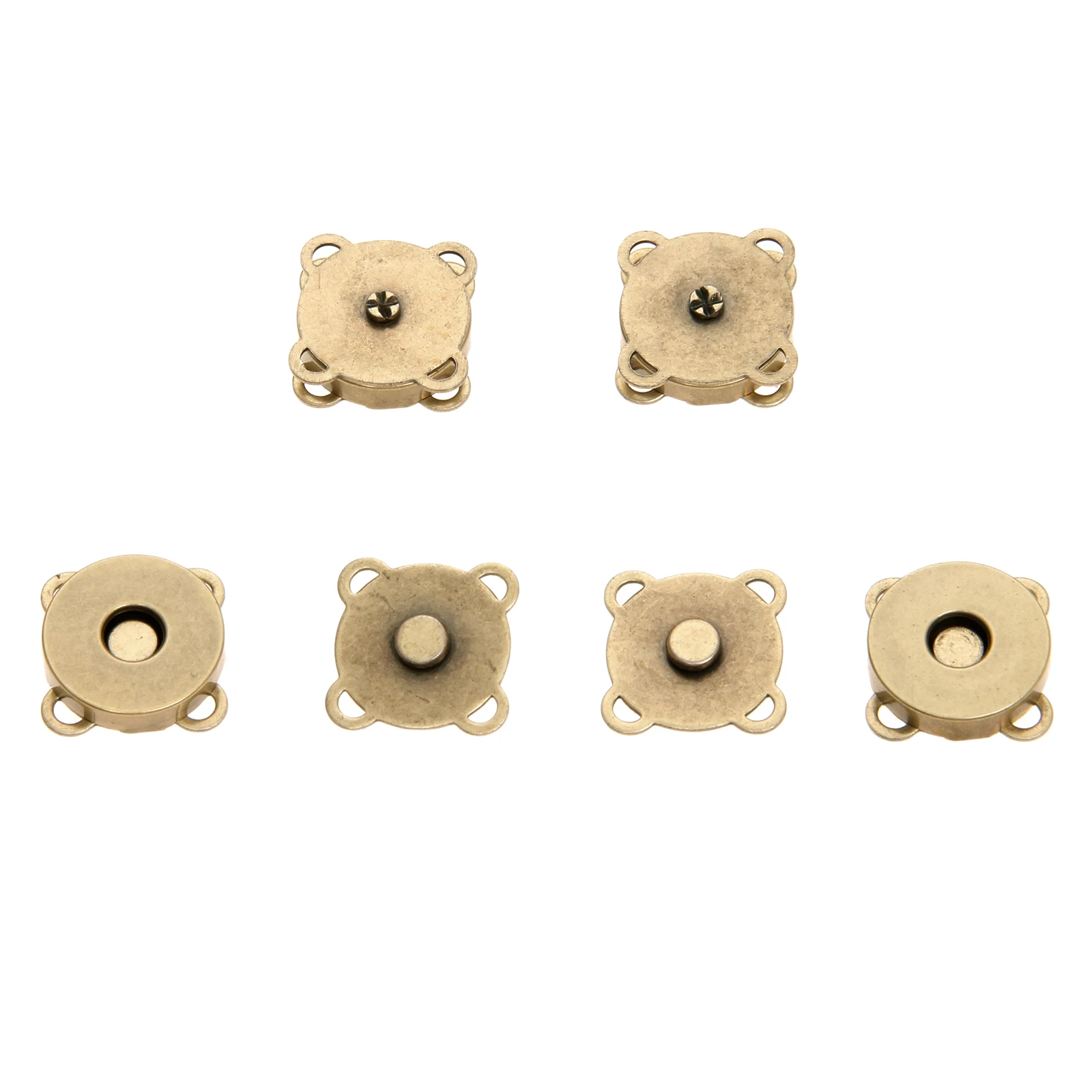 10 комплектов металлические магнитные кнопки для сумок и кошельков 14/18