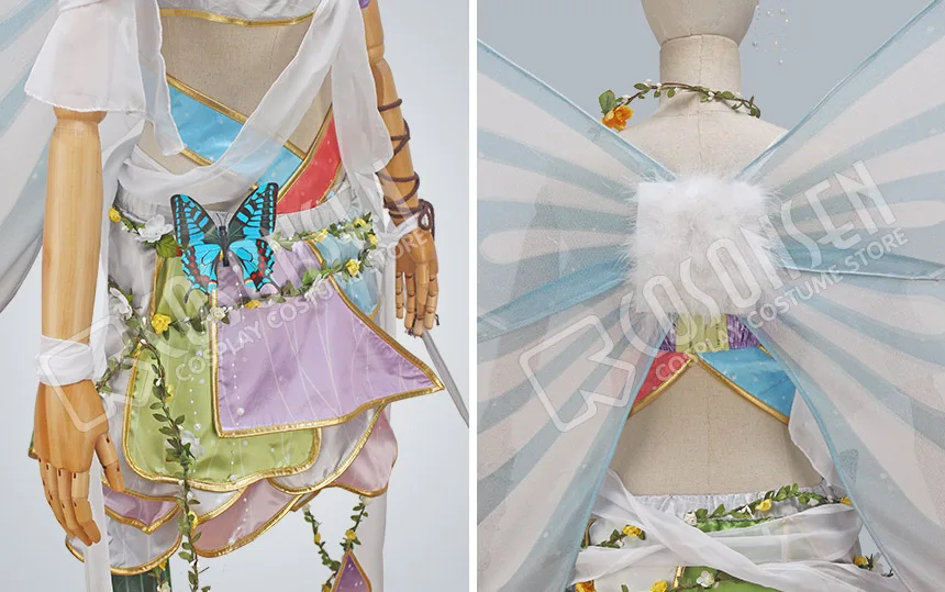 COSPLAYONSEN Love Live! Косплей костюм с крыльями из м/ф страна феи|love live|minami kotori cosplaykotori cosplay
