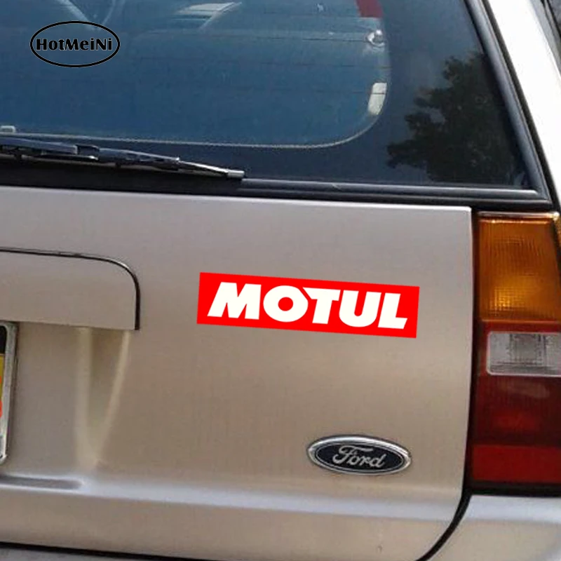 HotMeiNi автомобильный Стайлинг стикер для автомобиля водонепроницаемый Motul Voiture Course