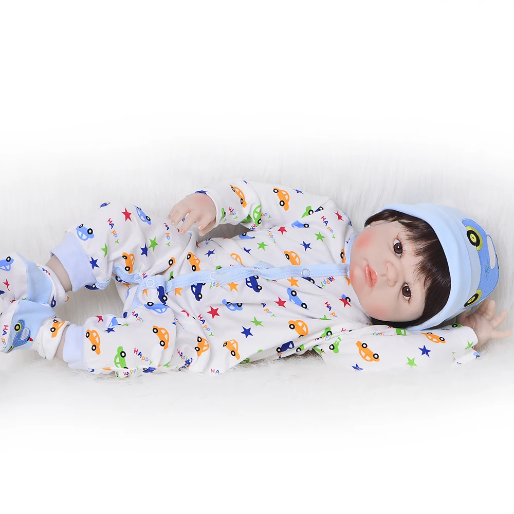 Новинка 23 дюймов реалистичные куклы новорожденные младенцы полностью