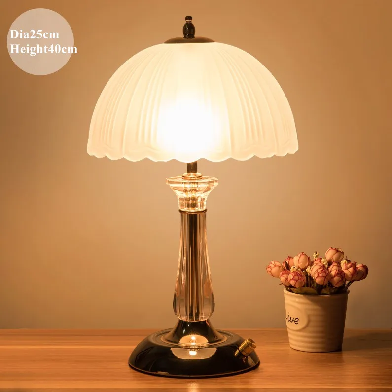 Современные минималистичные настольные лампы из матового стекла европейские