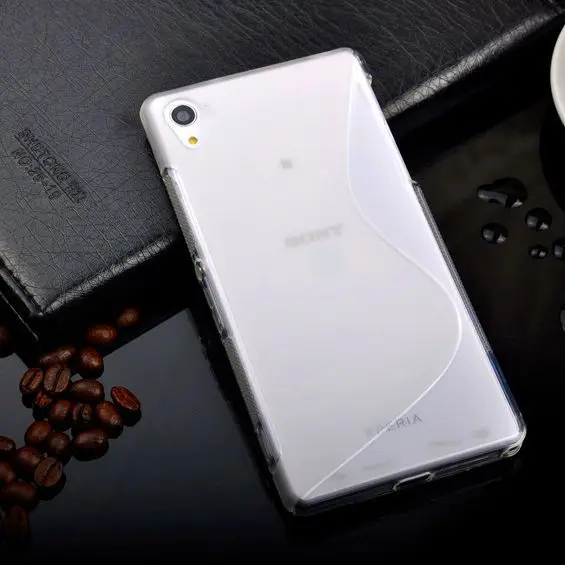 CLEAR S Line Противоскользящий Мягкий ТПУ гелевый Чехол для sony Xperia Z5 Premium Z4 Z3+ Z3 Z2 Z1 защитный резиновый чехол для мобильного телефона - Цвет: CLEAR