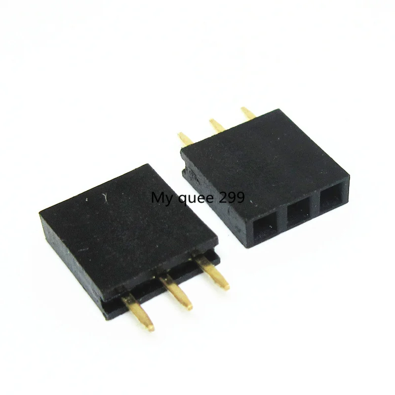 Бесплатная доставка шт./лот Однорядный гнездовой разъем 2 54 мм штыревой мама