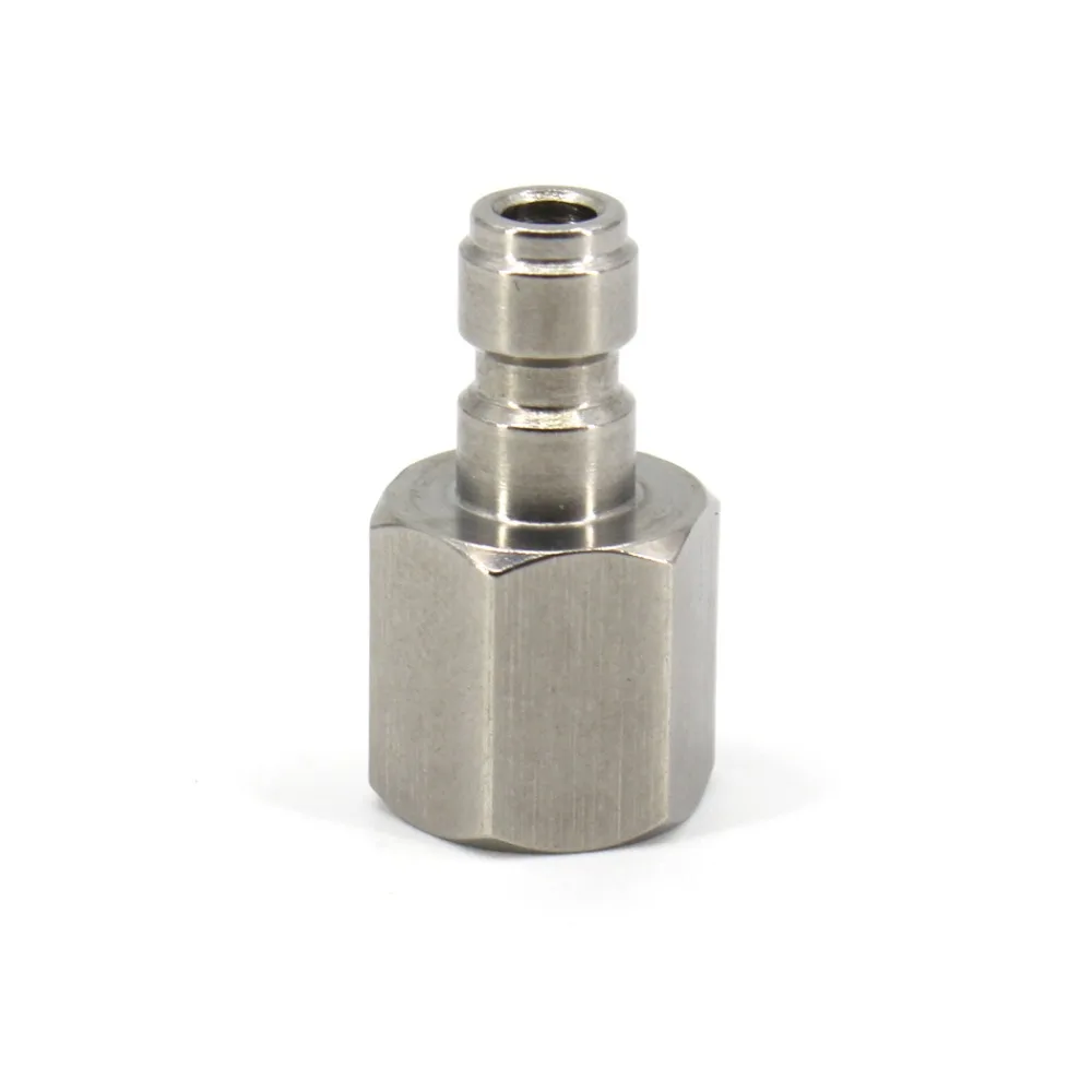 PCP Airforce Пейнтбол высокого давления быстрая розетка 1/8 BSPP 1/8NPT M10x1 нержавеющая сталь