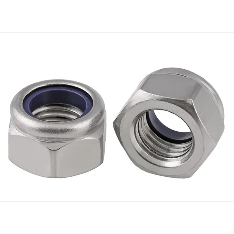Stainless Steel LocKnut 316 Lock Nut Non-Slip M2M2.5M3M4M5M6M8M10M12 10 Pcs | Обустройство дома